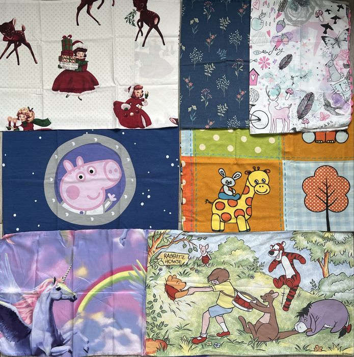 постель комплект для девочки Единорог Винни Пух Пеппа Disney