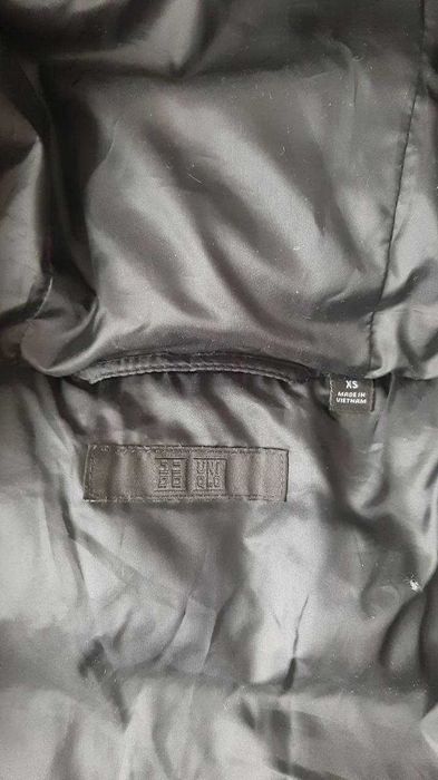 Парка пуховик Uniqlo Ultra Warm Down Coat розмір XS чорна