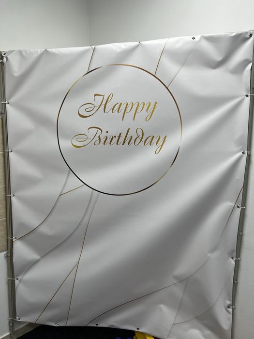 Банер Happy birthday