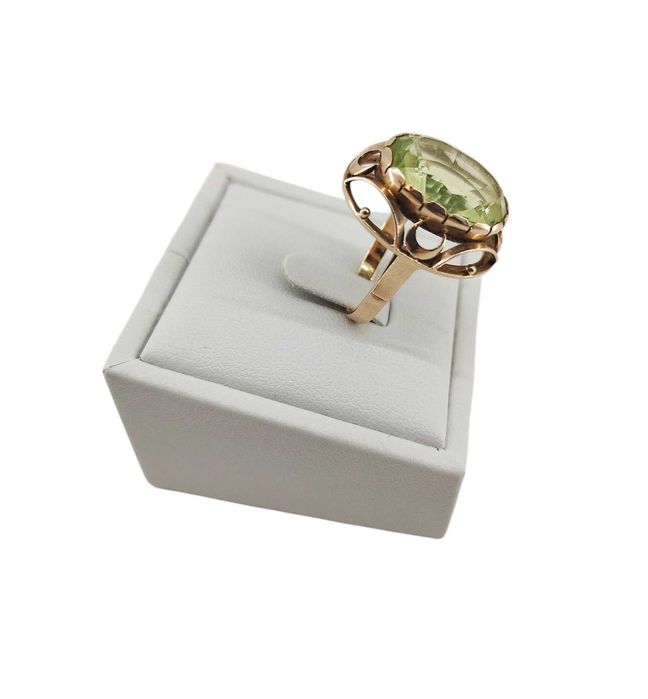 Piękny Złoty Pierścionek p. 585 w: 9,03 g