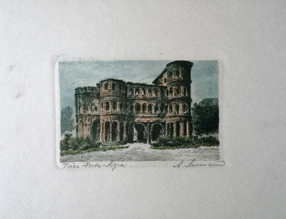 Miedzioryty Heidelberg i Trewir