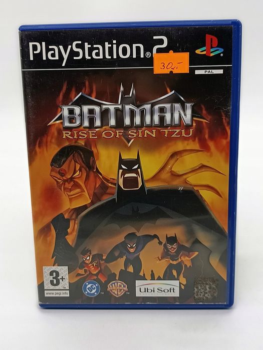 batman rise of sin tzu playstation 2 (ps2) samo pudełko