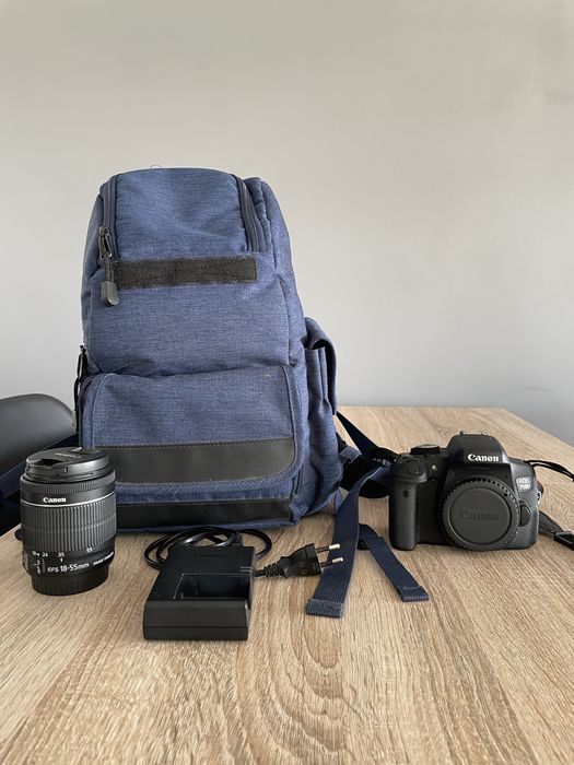 Canon EOS 750D (Rebel T6i) + acessórios