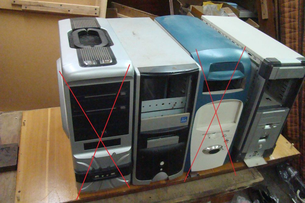 Корпуса,ящики системных блоков