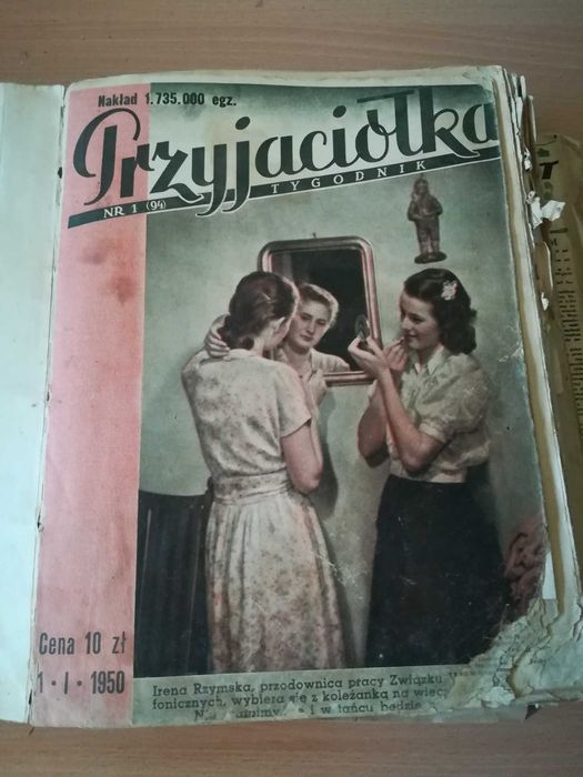 Przyjaciółka, Tygodnik Rocznik 1950