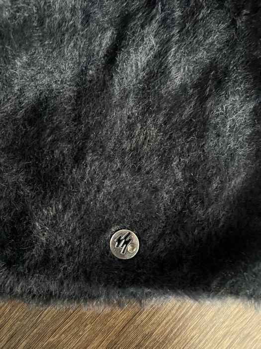 Komplet czapka komin czarny damska jak nowa uni