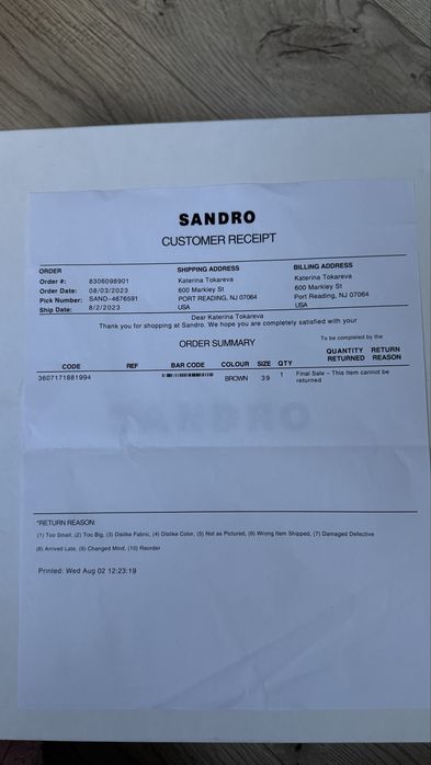 Босоніжки Sandro Original,Сандро,туфли,босонтжки Sandro