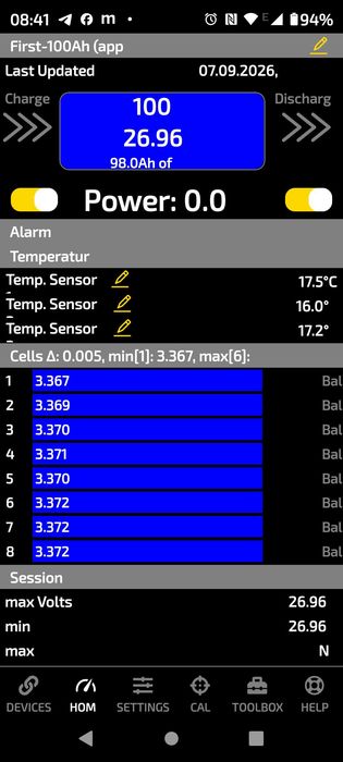 LiFePO4 акумулятори COOLI 25,6V 100Ah — 2 шт., Bluetooth + LCD: 20 750 ...
