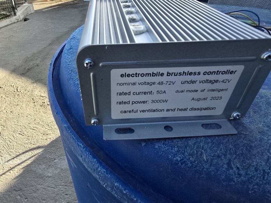 Bicicleta elétrica 3000W completa mas inacabada