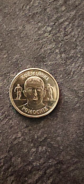 Moneta, medal Koźmiński pomocnik PZPN