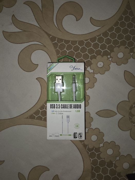 [NEW] USB Audio Cable (3.5 mm) [1 Meter] – Universal Compatibility64738816748035120
