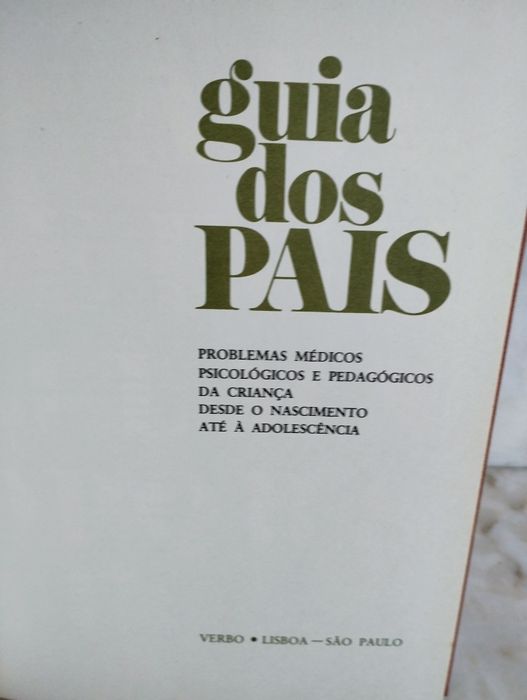 Coleção com 10 volumes "GUIA DOS PAIS"