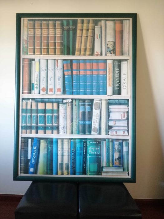 Quadro espetacular para biblioteca ou escritório