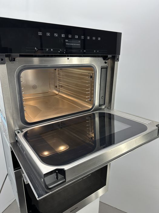 Комплект!Духова шафа + мікрохвильова піч  Miele H6167 DGM7340