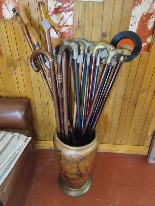 Coleção de bengalas
