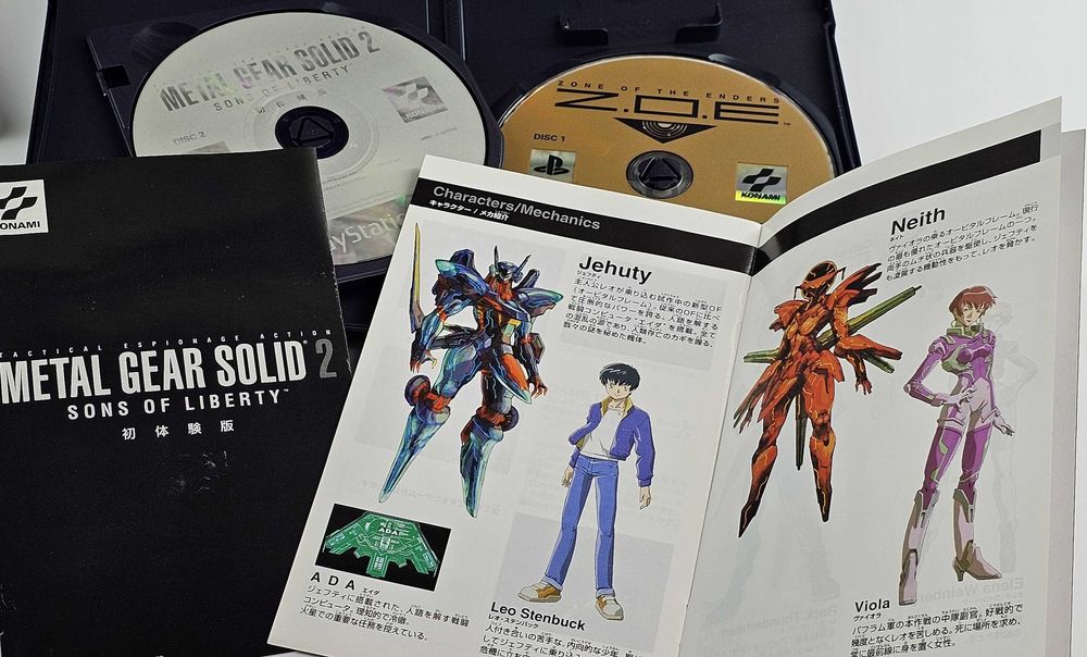 Zone of the Enders (Z.O.E) + Metal Gear Solid