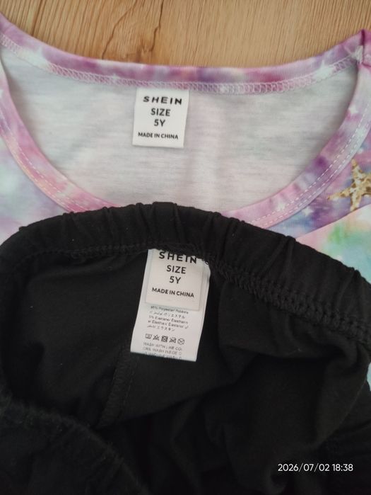 T-shirt i legginsy 110/116