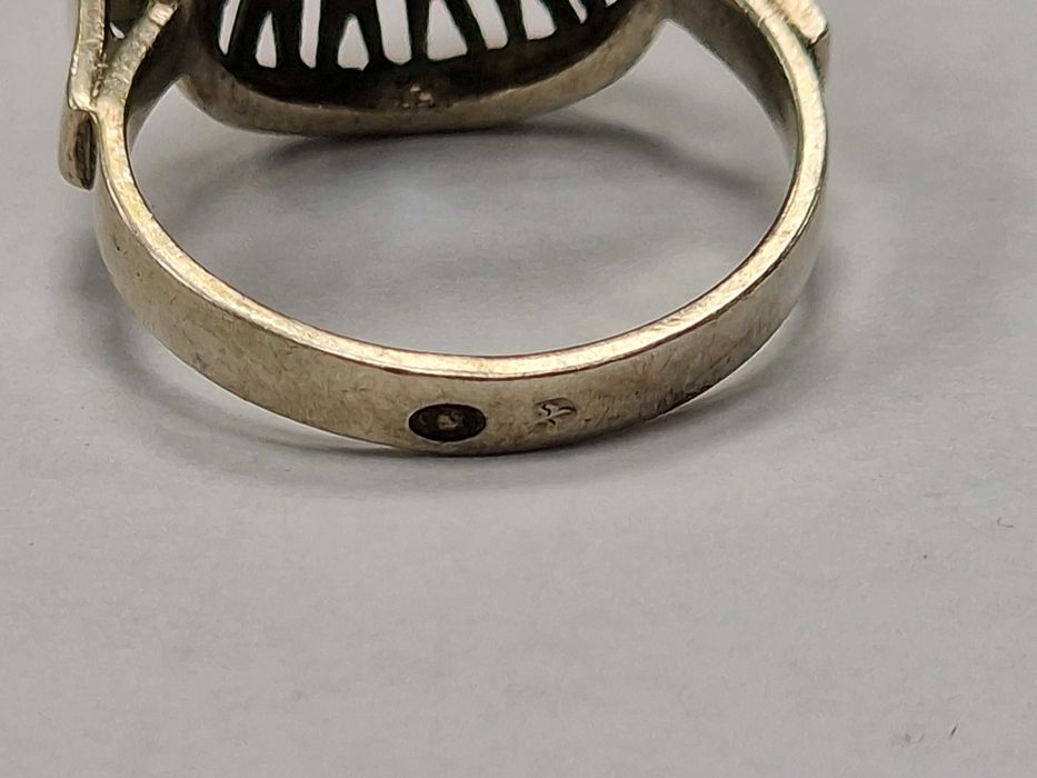 Srebrny pierścionek/ 800/ WARMET/ 4.41 gram/ R17/ 1963-86