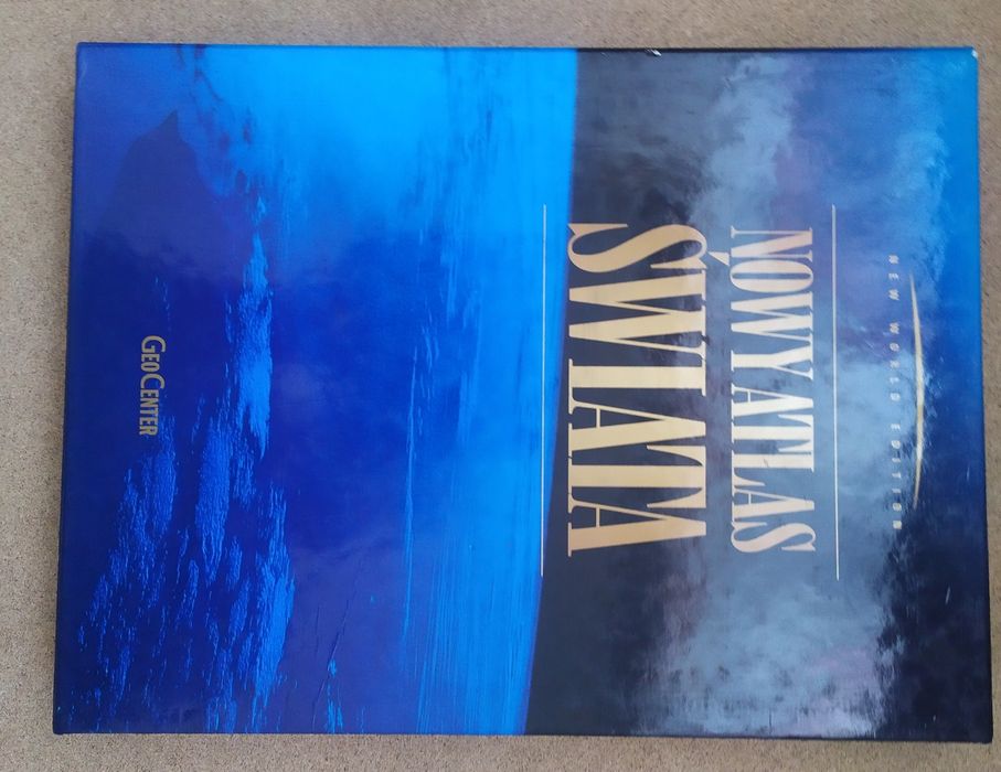 Nowy atlas świata.