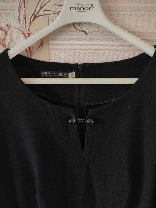 Сукня, плаття Noche Mio чорне з кишенями. Платье