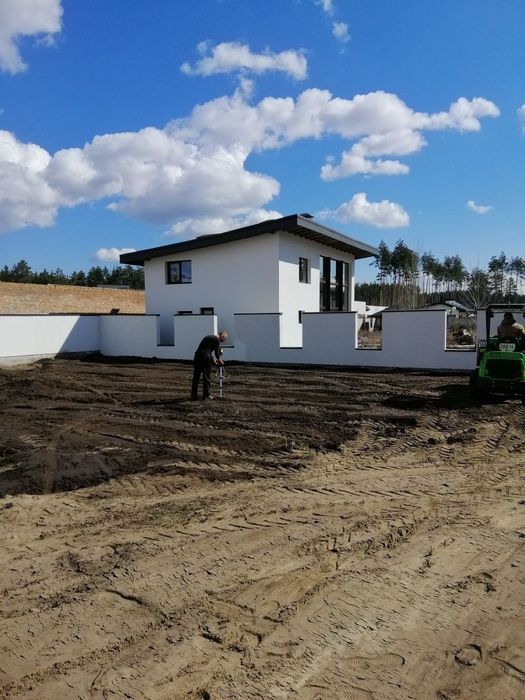 Копка, земляные, земельные работы, траншеи, копаем вручную, техникой ...