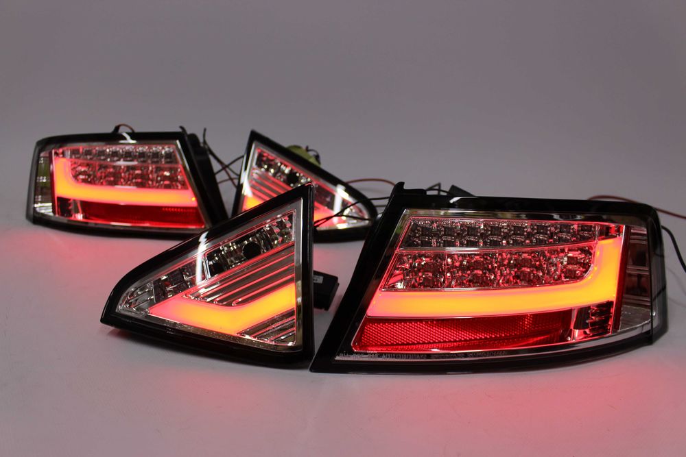 Lampy światła tył tylne AUDI A5 07-11 7-pin LED BAR NEON TUNING NOWE!