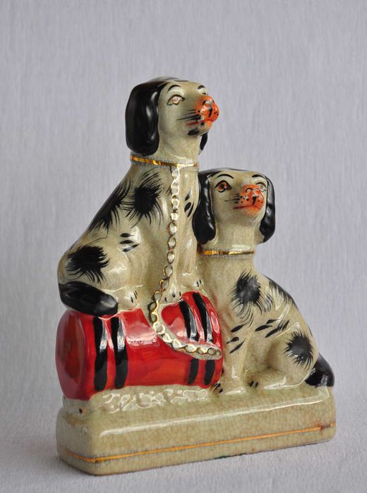 figurka Staffordshire psy spaniele