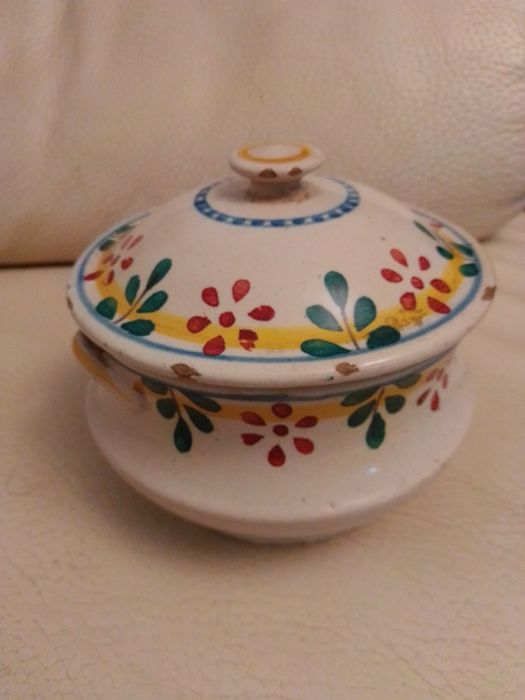 Caixa Estilo Loiças de Sacavém Pintada à Mão