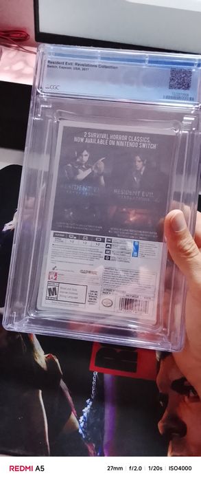 Jogo resident evil Revelations Collection Switch grade 9.9