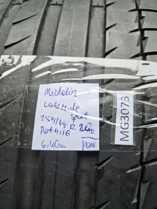 Michelin 255/45 r20 Latitude Sport /// 6,4mm!!! Wysyłka a0