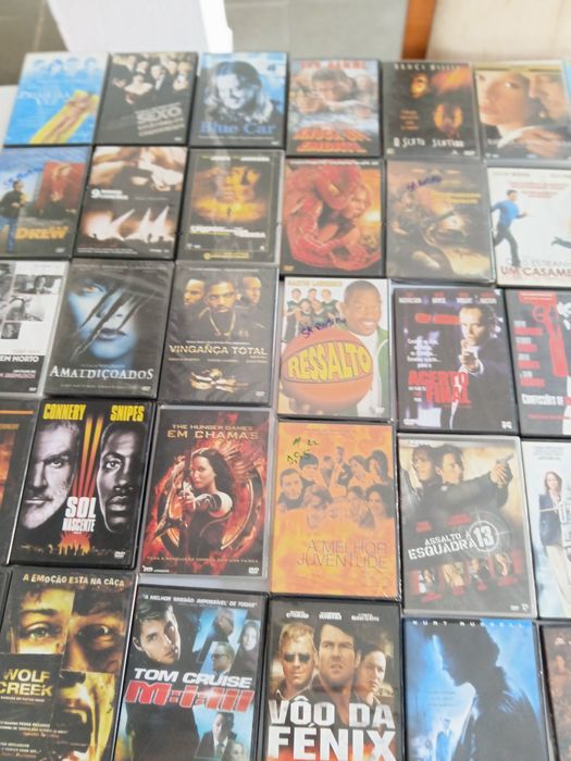 41 Filmes originais em DVD (alguns ainda fechados)