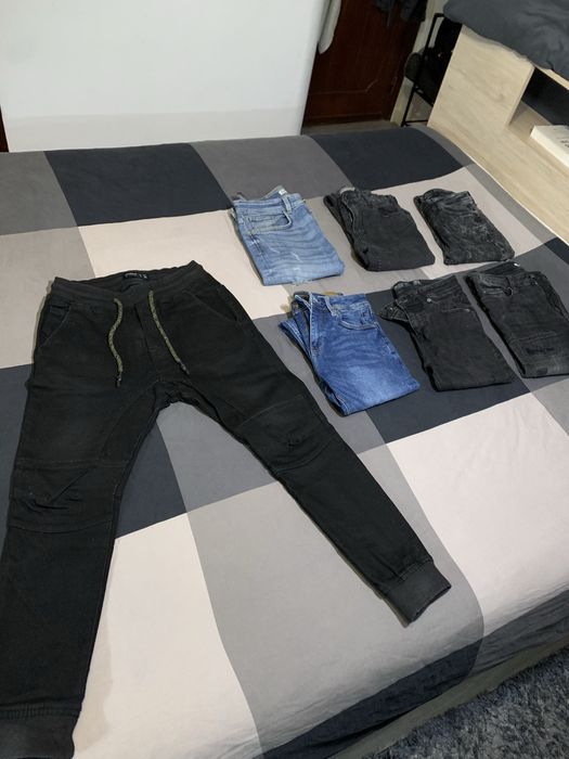 Lote Calças Homem Tam 36 / S — Bershka e Pull & Bear (Vários Modelos)