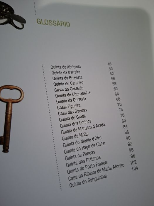 Três livros sobre Quintas da região Oeste vinhos Arruda Montejunto