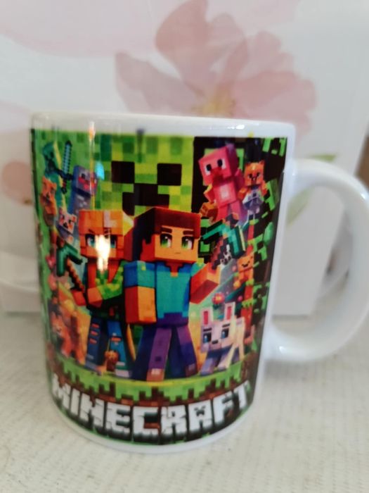 Nowy kubek Minecraft 330 ml ceramika