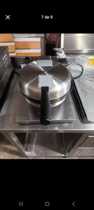 Maquina crepes e churritos industriais