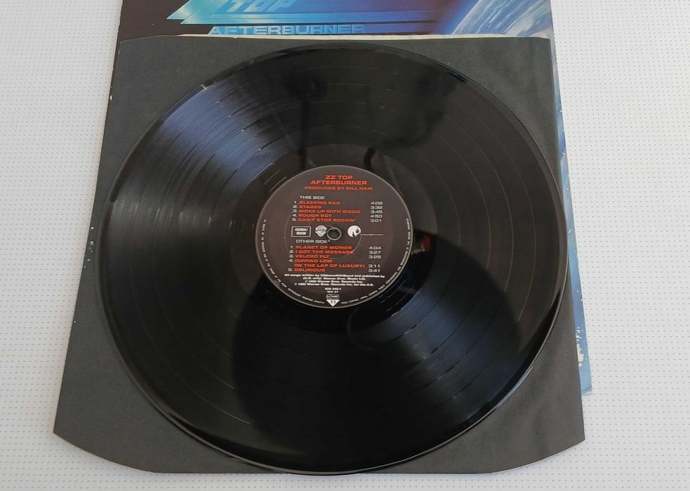 ZZ Top – Afterburner ---Vinil, lp, hard rock---