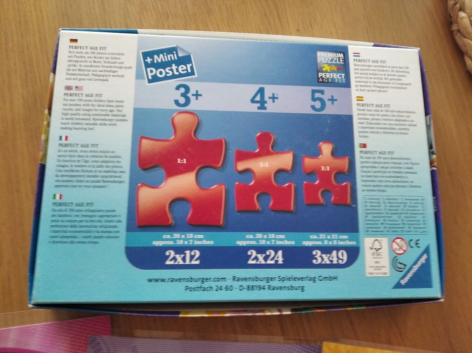 Puzzle Psi Patrol 5+ 3x49el Sky Everest