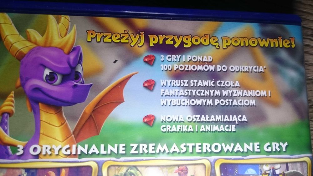 Spyro trilogy trylogia TRZY GRY ps4 playstation 4 minecraft lego gta