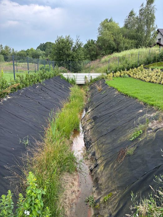 Zlecę prace ziemne - umocnienie i wyprofilowanie skarp