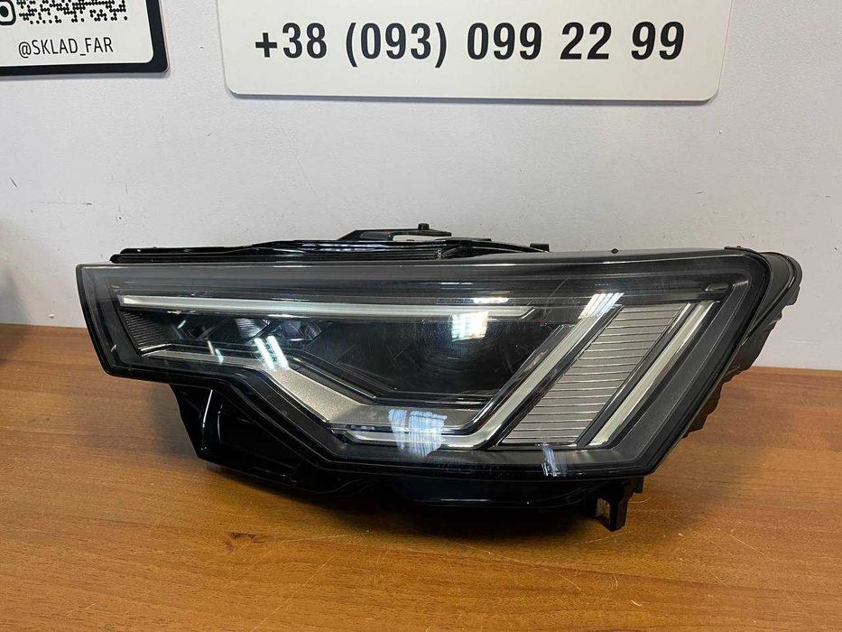 Фари фары Audi A6 C8 full led matrix ауди 4k0 a6 c8 матрикс Оригинал!