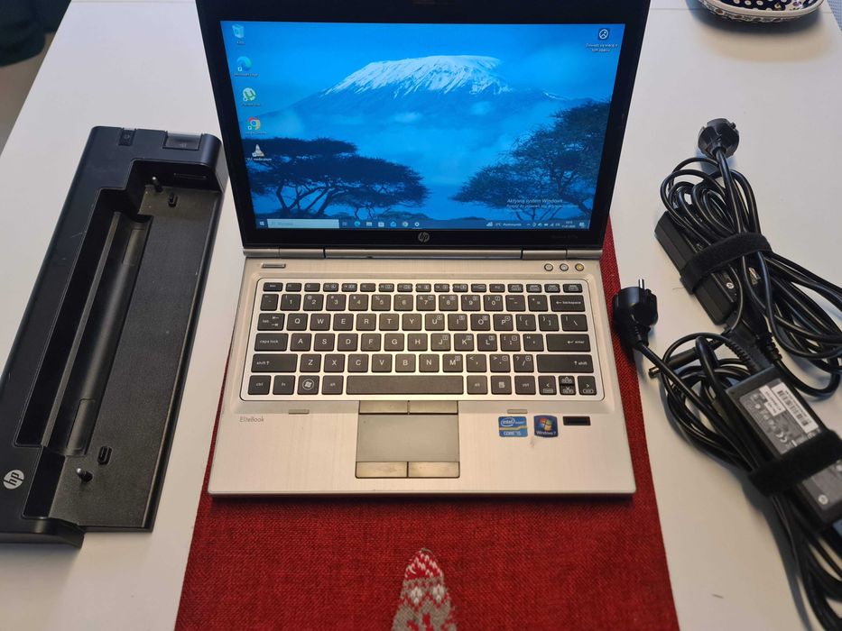 HP EliteBook 2570p, 12,5" CPU i5, 8GB RAM, 240GB SSD