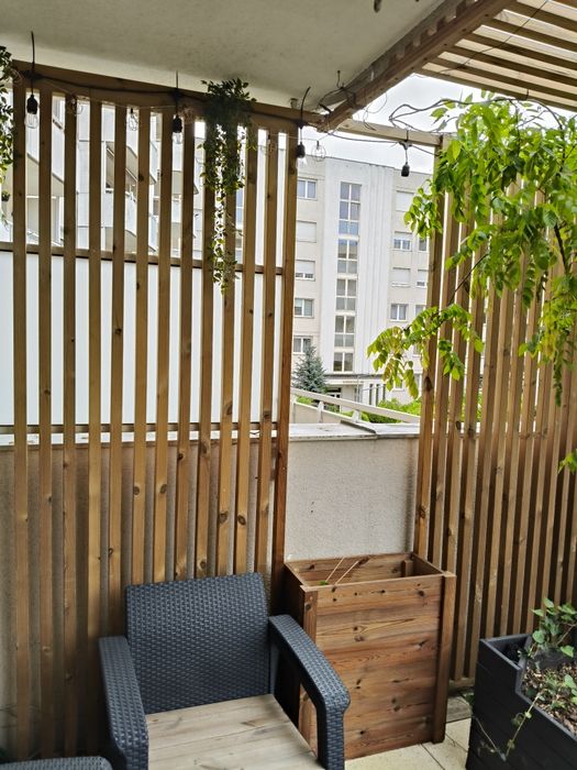 Pergola lamelowa przepierzenia taras balkon ogród