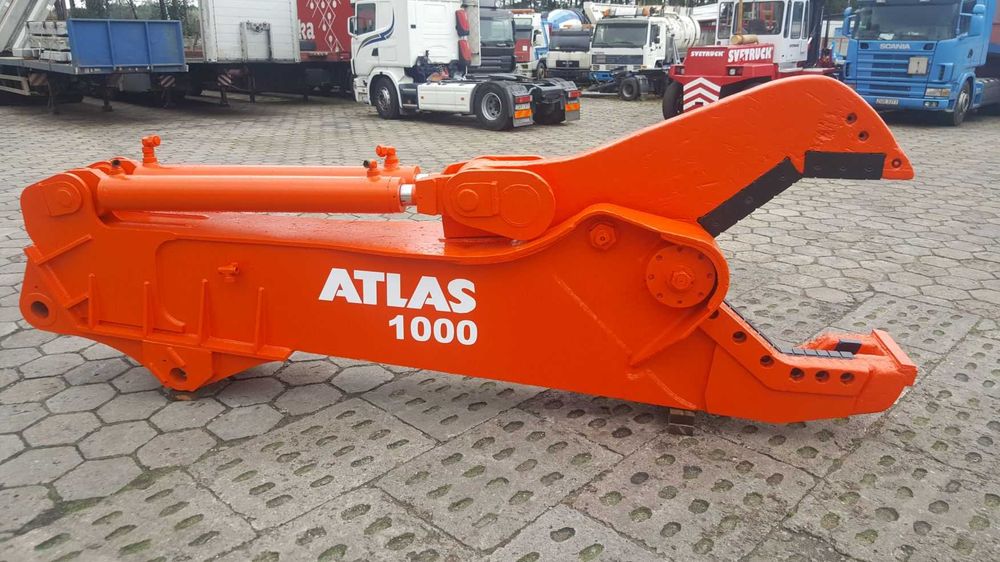 Nożyce hydrauliczne do złomu, stali * ATLAS 1000 * import