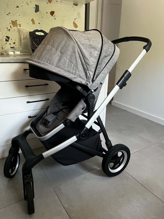 Thule Sleek 3 w 1 + akcesoria + adapter - stan bardzo dobry