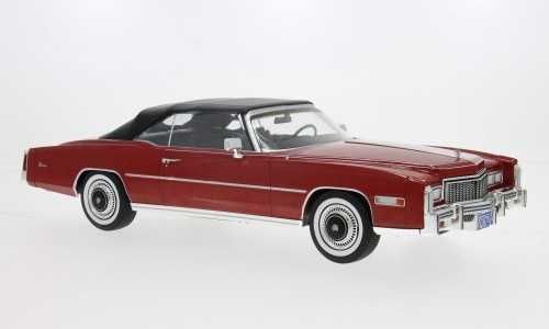 Cadillac Eldorado Cabriolet Open 1976 Red MCG 1:18