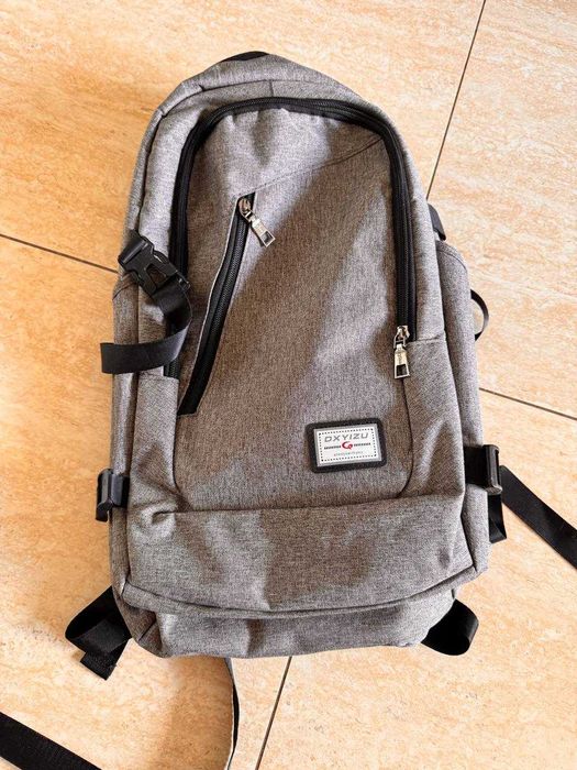 Nowy plecak miejski / szkolny / laptopowy DX YIZU – szary