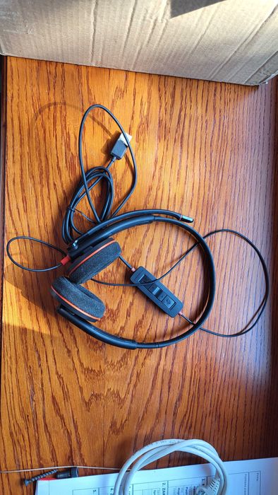 Korpo-Słuchawki Blackwire USB - Teams Skype Windows Linux Mac