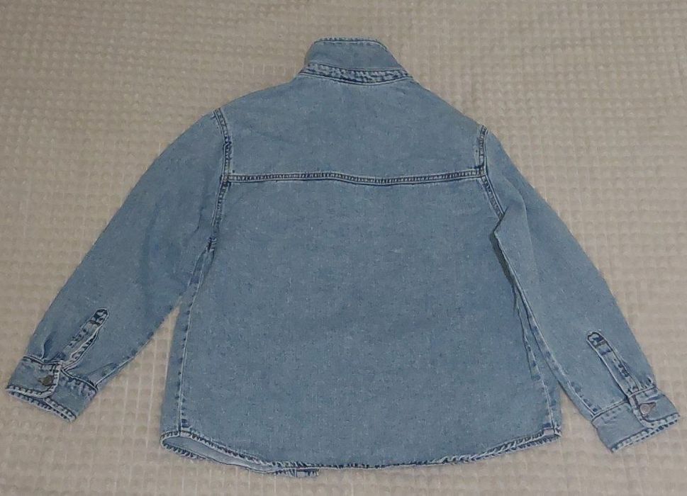 Джинсова сорочка-куртка ZARA