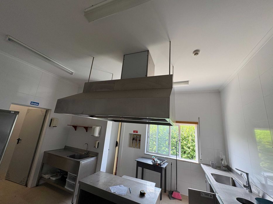 Exaustor chaminé em inox