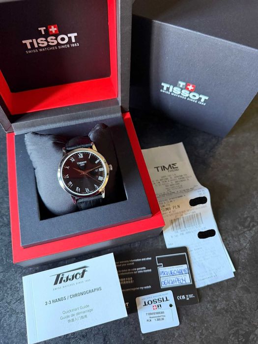 Zegarek męski Tissot Classic Dream T129.410.16.053.00 | Stan Idealny Full Set I 43mm